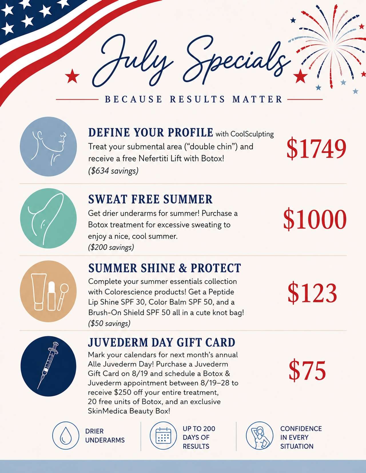 '26 July Specials